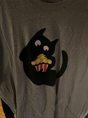 Johnny Cupcakes AMC Cat with Popcorn T-shirt